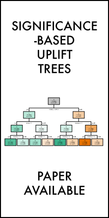 Significance-Based Uplift Trees --- New Paper Available