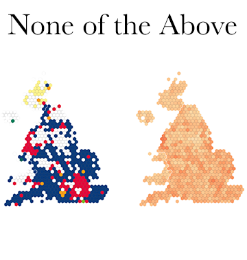 Constituencies where there were more non-votes than the number of votes received by the winning candidate